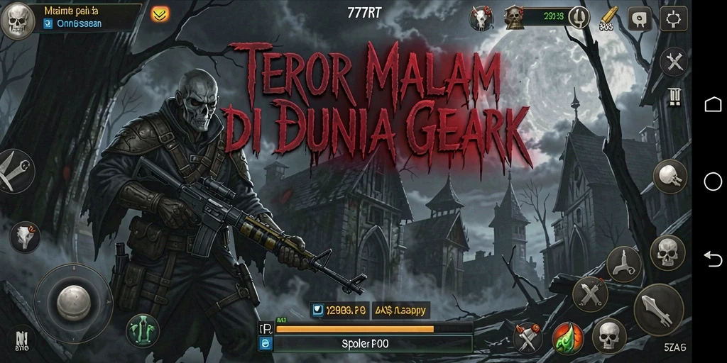 Gameplay menegangkan dalam suasana Horror gelap dan menyeramkan.