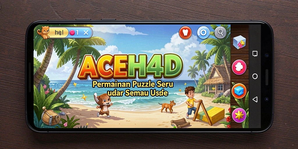 Tampilan gameplay menarik dari ACEH4D dengan berbagai puzzle yang menantang.