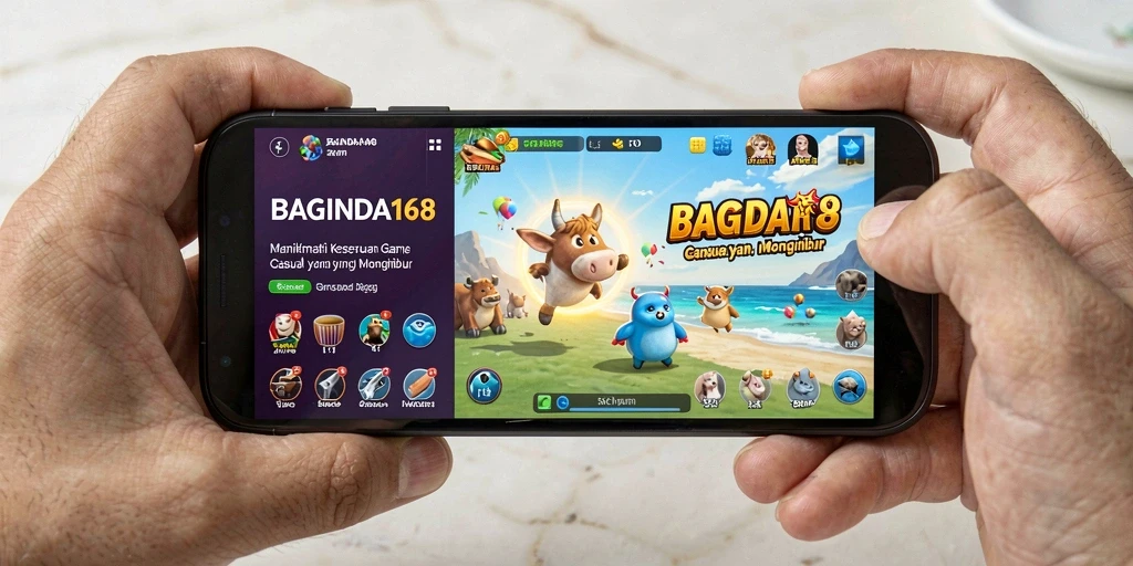 Screenshot gameplay BAGINDA168 menampilkan keseruan bermain dalam suasana santai.