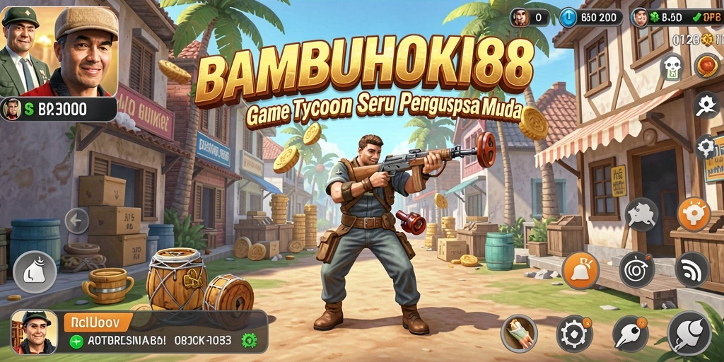 Tampilan menarik gameplay Tycoon dalam BAMBUHOKI88.