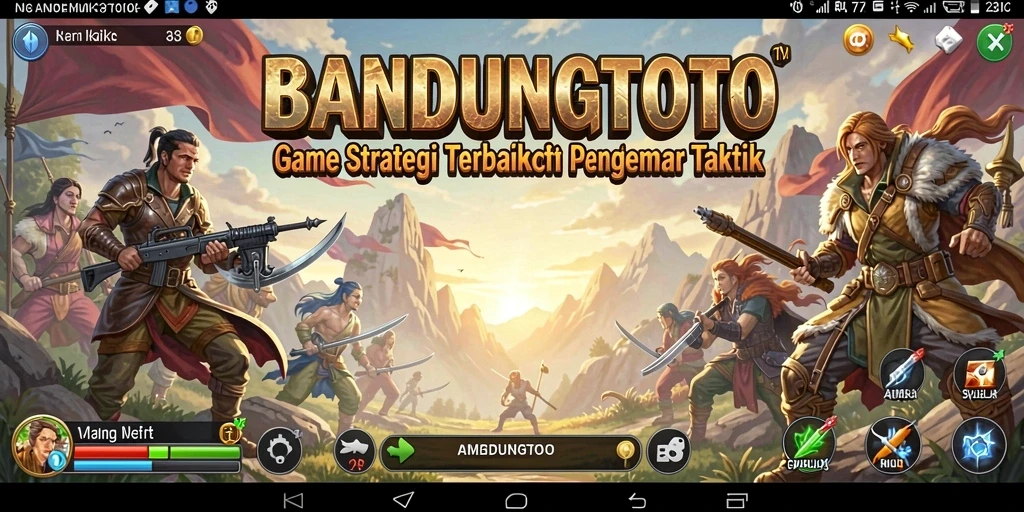 Screenshot BANDUNGTOTO menampilkan aksi gameplay yang menegangkan dan strategi cerdas.