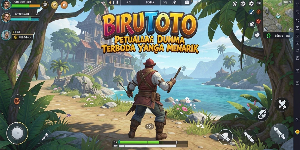 Gameplay Open World BIRUTOTO yang menakjubkan dan imersif.
