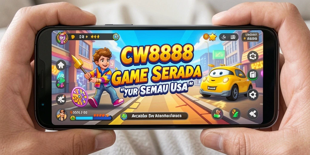 Tampilan menarik gameplay CW8888 yang memukau.