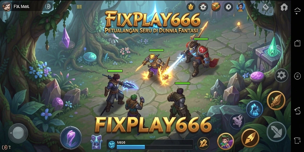Tampilan gameplay FIXPLAY666 dengan aksi penuh petualangan dan eksplorasi.