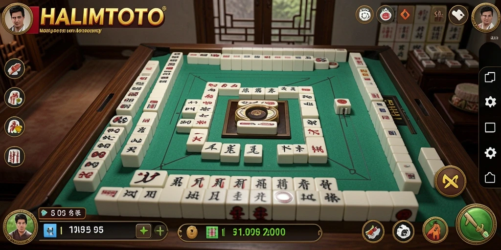 Tampilan menarik dari gameplay HALIMTOTO yang mendebarkan.