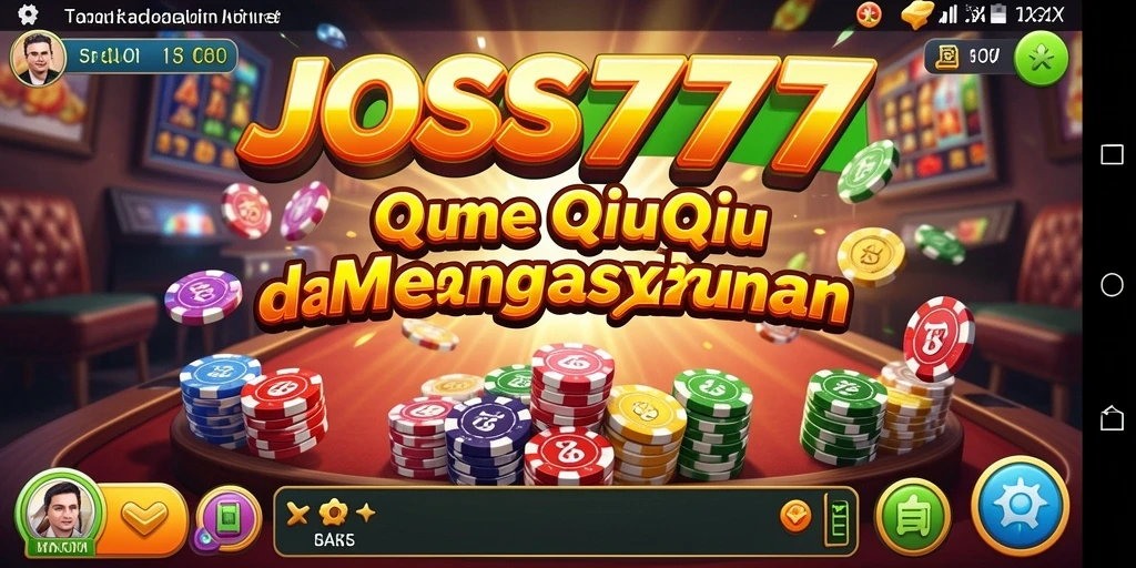 Tampilan gameplay QiuQiu yang seru dan menarik di JOSS777.