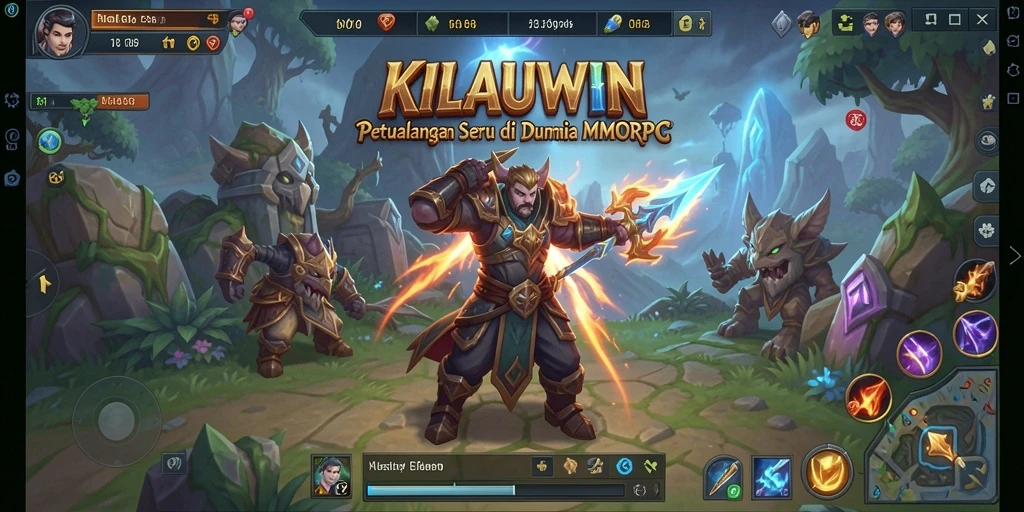 Tampilan gameplay KILAUWIN yang memikat dan aksi pertempuran seru.