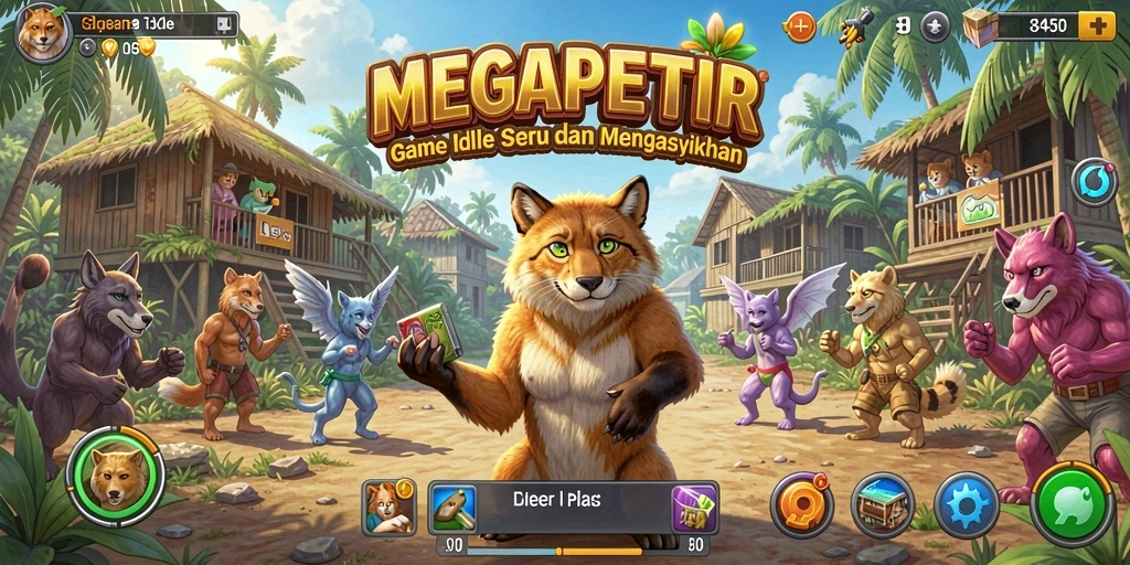 Tangkapan layar dari gameplay <strong>MEGAPETIR</strong> yang menarik dan interaktif.