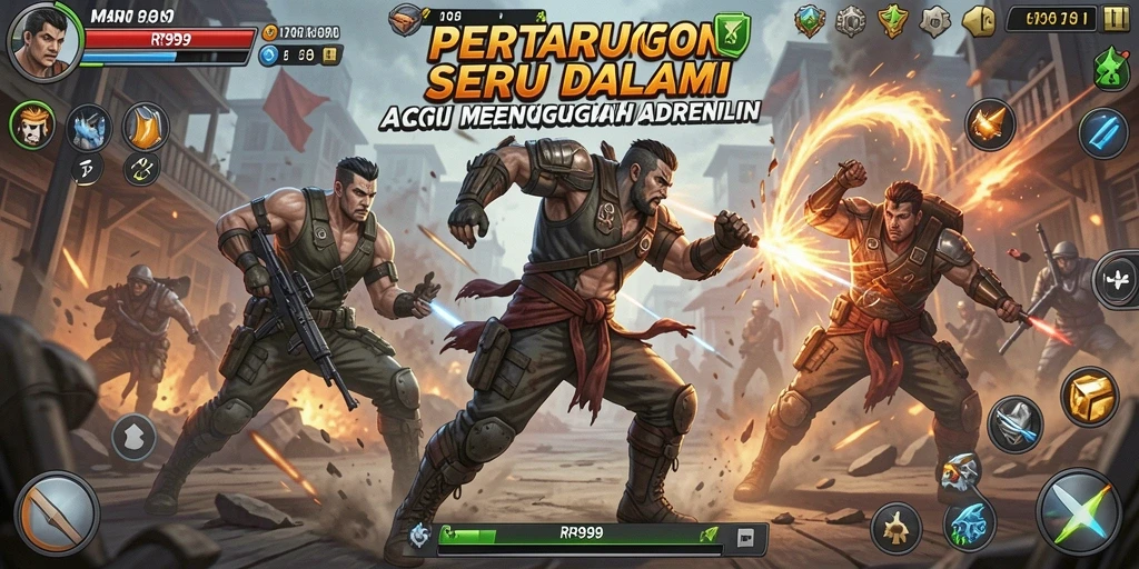 Tampilan menakjubkan dari gameplay penuh aksi RR999.