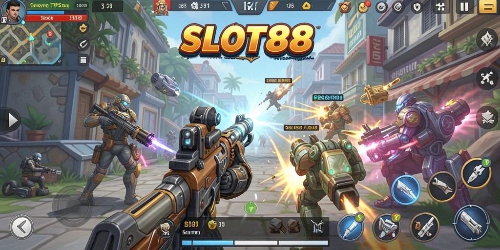 Gameplay seru dari SLOT88 dengan grafis memukau dan karakter menarik.