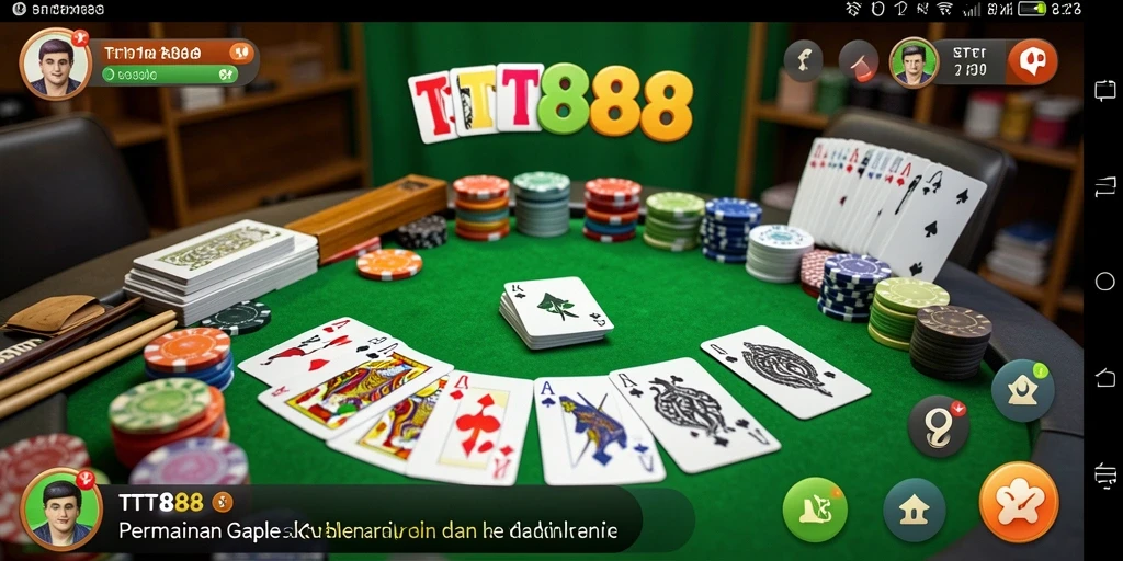 Tampilan gameplay TTT888 yang menarik dan interaktif.